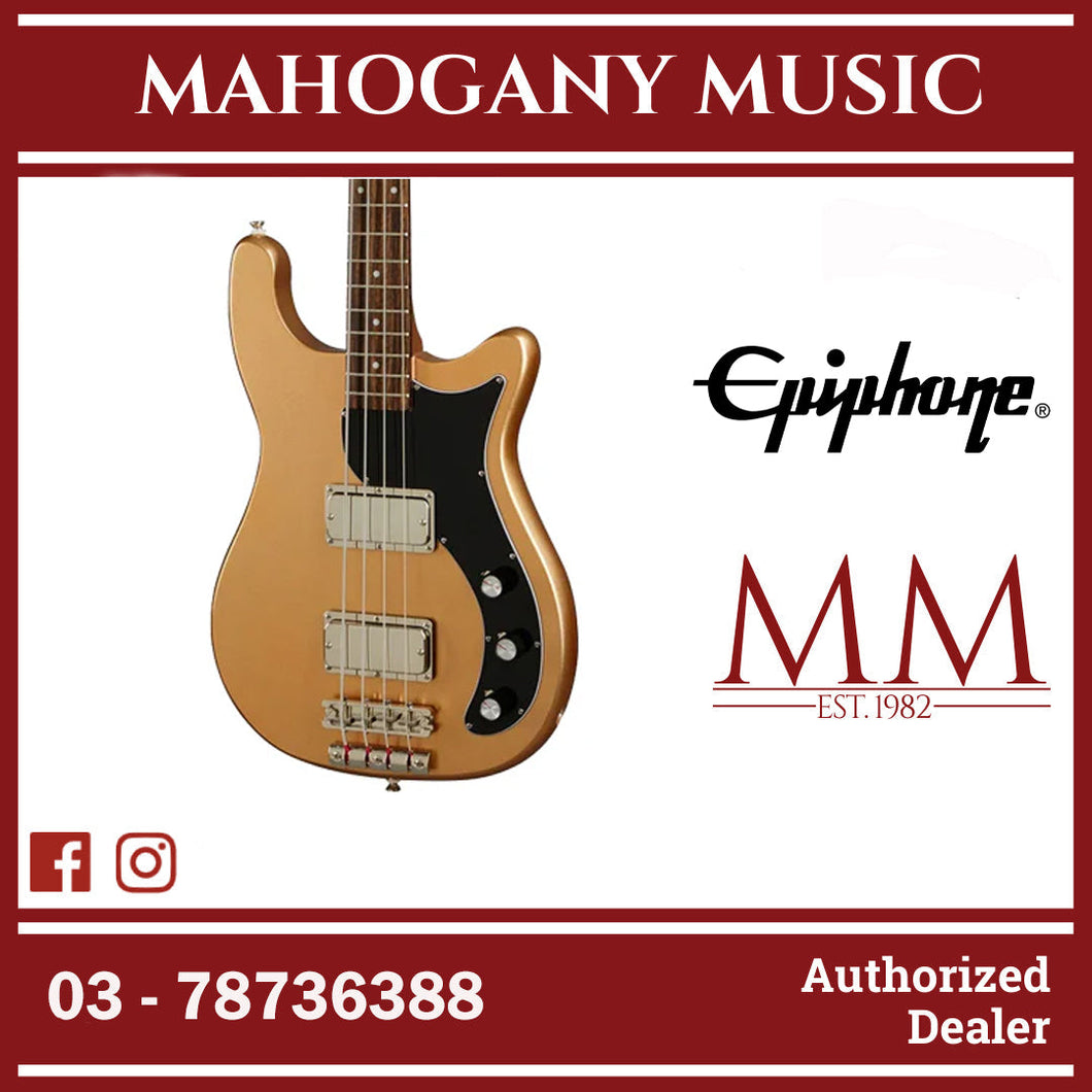Epiphone Embassy Bass Guitar - Smoked Almond Metallic
