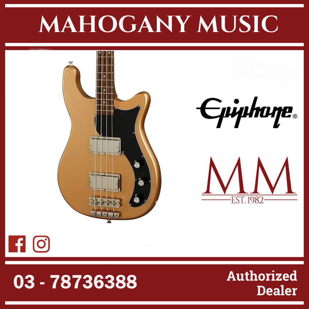 Epiphone Embassy Bass Guitar - Smoked Almond Metallic