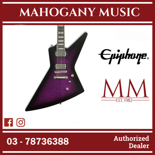 Epiphone Extura Prophecy Electric Guitar - Purple Tiger Aged Gloss