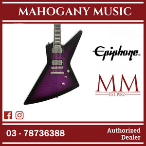 Epiphone Extura Prophecy Electric Guitar - Purple Tiger Aged Gloss