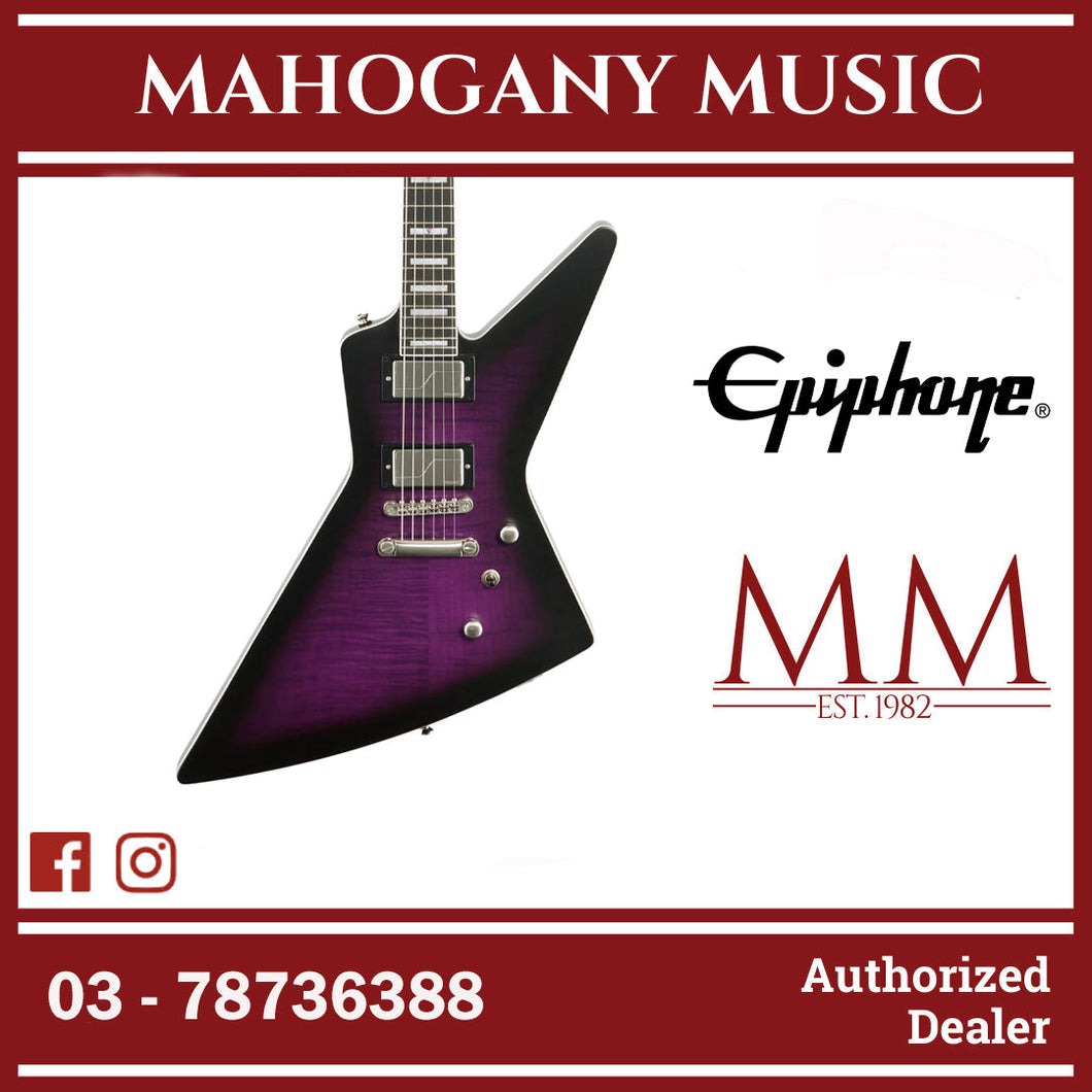 Epiphone Extura Prophecy Electric Guitar - Purple Tiger Aged Gloss