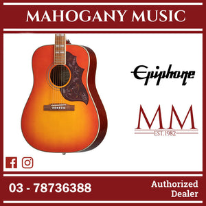 Epiphone Hummingbird Studio Acoustic-Electric Guitar - Faded Cherry Sunburst