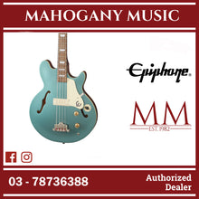 Epiphone Jack Casady Semi-Hollowbody Bass Guitar - Faded Pelham Blue