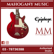 Epiphone Jack Casady Semi-Hollowbody Bass Guitar - Sparkling Burgundy