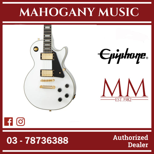 Epiphone Les Paul Custom Electric Guitar - Alpine White