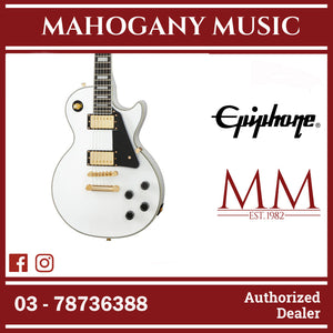 Epiphone Les Paul Custom Electric Guitar - Alpine White