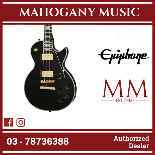 Epiphone Les Paul Custom Electric Guitar - Ebony