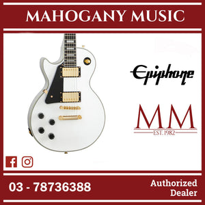 Epiphone Les Paul Custom Left-Handed Electric Guitar - Alpine White