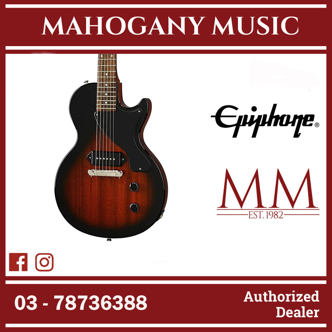 Epiphone Les Paul Junior Electric Guitar Tobacco Burst Mahogany Music
