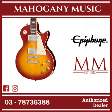 Epiphone Les Paul Standard '50s Electric Guitar with Premium Gigbag - Washed Cherry Sunburst