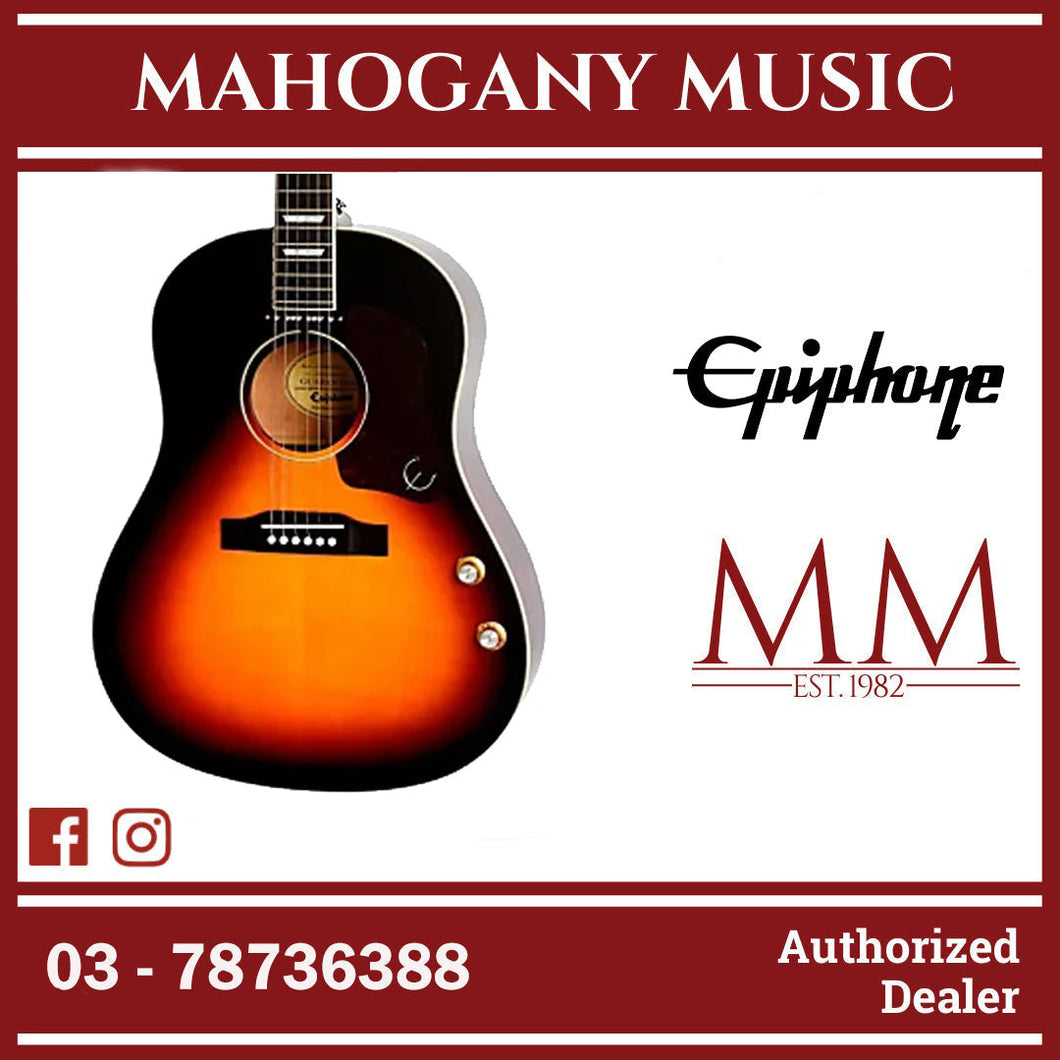 Epiphone Limited Edition EJ-160E Acoustic-Electric Guitar - Vintage Sunburst