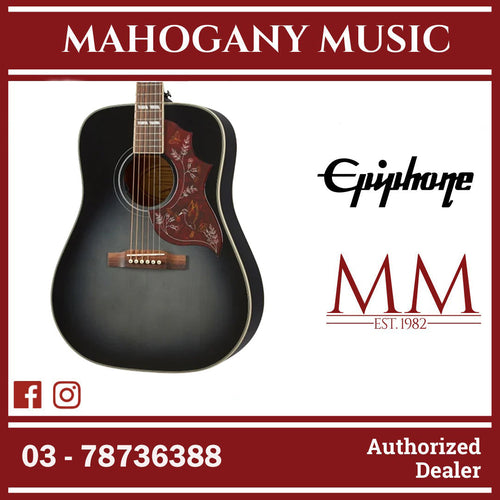 Epiphone Limited Edition Hummingbird Studio Acoustic-electric - Trans Ebony