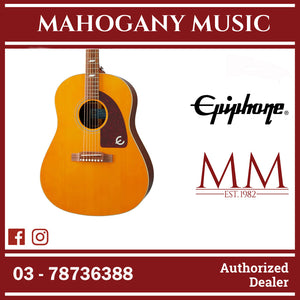 Epiphone Masterbilt Texan Acoustic-Electric Guitar - Antique Natural Aged Gloss