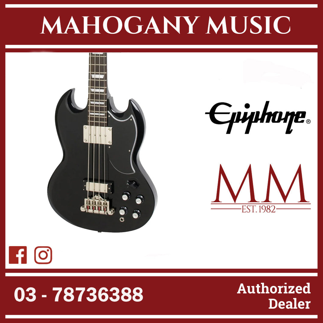 Epiphone SG EB-3 Bass Guitar - Ebony