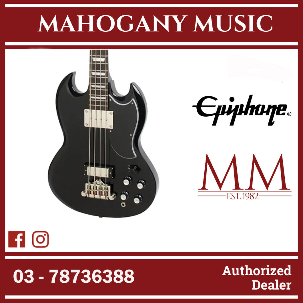 Epiphone SG EB-3 Bass Guitar - Ebony