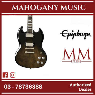 Epiphone SG Modern Figured Electric Guitar - Trans Black Fade