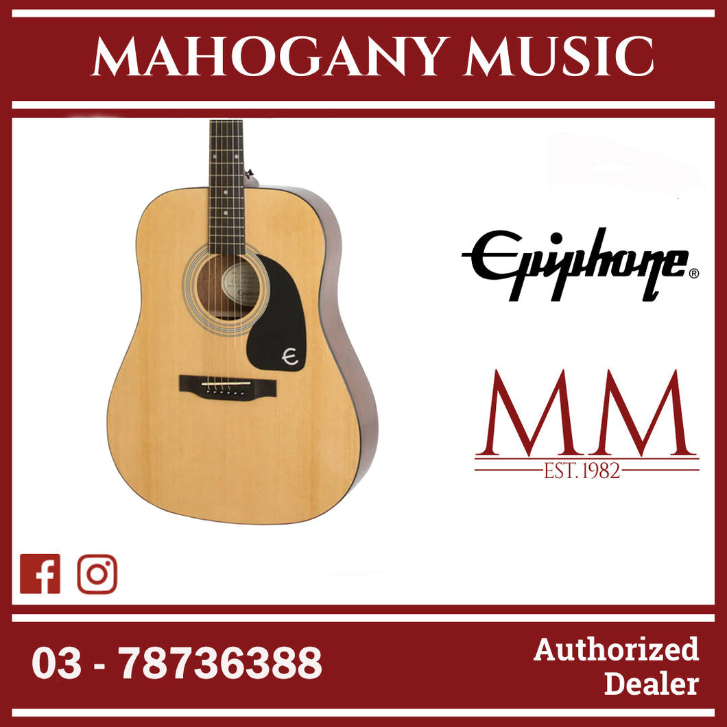 Epiphone Songmaker DR-100 Acoustic Guitar Player Pack - Natural