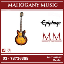 Epiphone Sheraton Frequensator Semi-hollowbody Electric Guitar - Vintage Sunburst