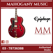 Epiphone Broadway Hollowbody Left-handed Electric Guitar - Wine Red