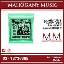 Ernie Ball P02841 Hyper Slinky Bass Nickel Wound Electric Bass Strings, 40-100 Gauge