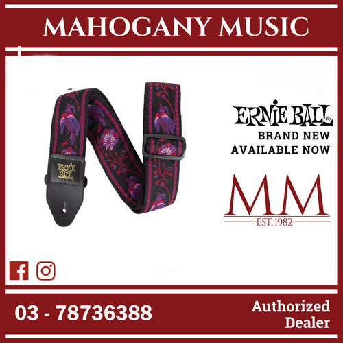 Ernie Ball P05360 Classic Jacquard Guitar Strap, Pleasant Pheasant