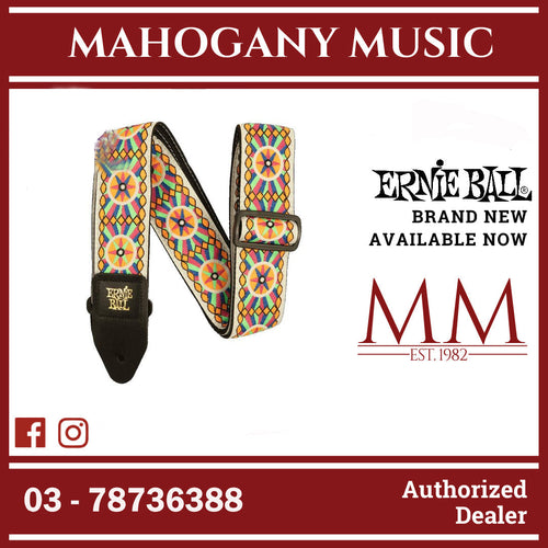 Ernie Ball P05338 Jacquard Guitar Strap – Candy Sun
