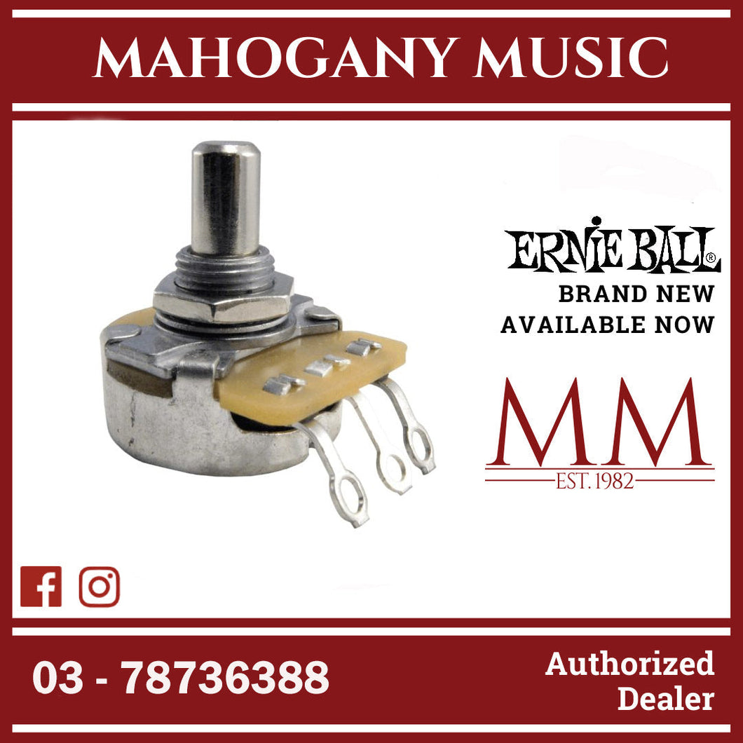 Ernie Ball P06382 250K Solid Shaft Potentiometer For Instruments