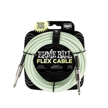 Ernie Ball P06437 FLEX Instrument Cable 20 Ft, Glow in Dark