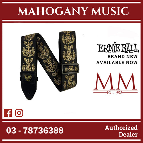 Ernie Ball P05334 Jacquard Guitar Strap, Royal Crest