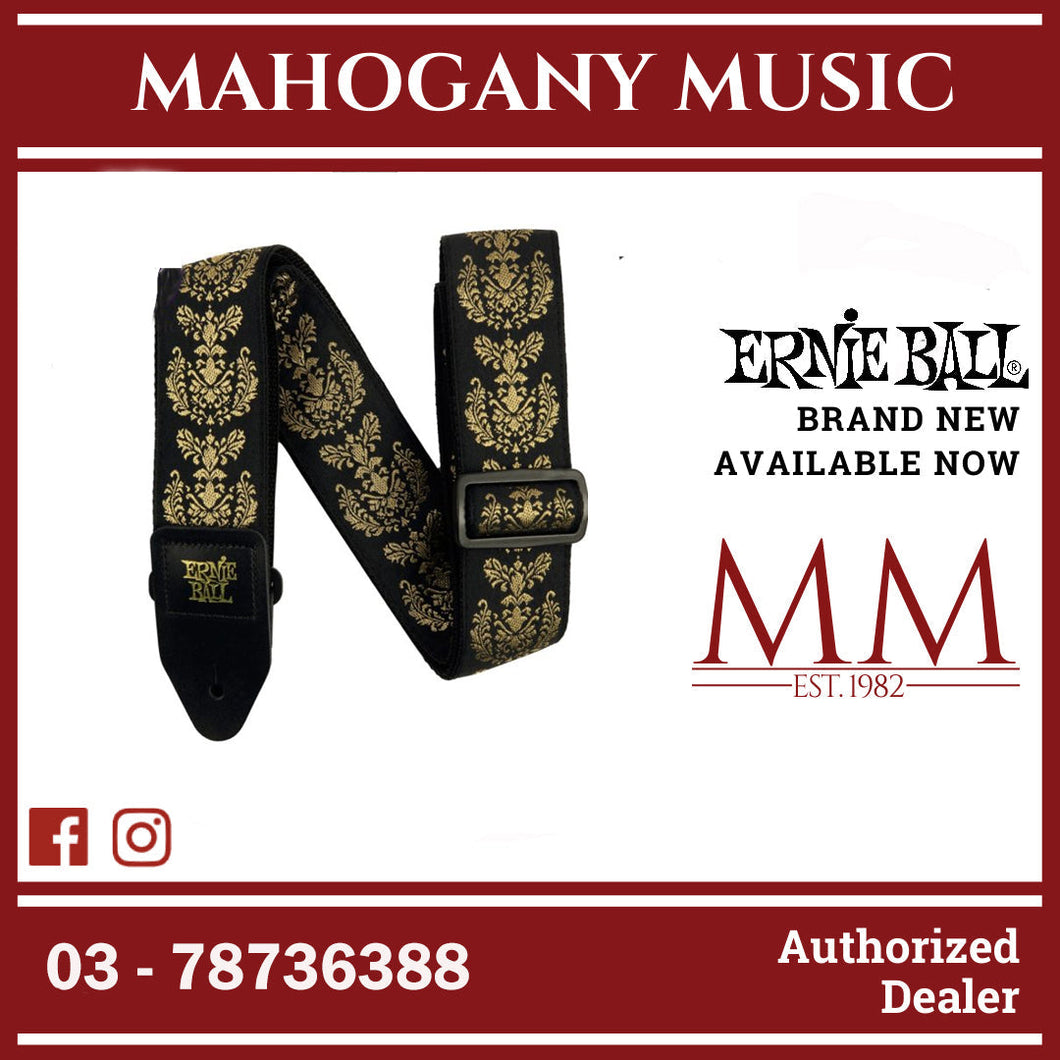 Ernie Ball P05334 Jacquard Guitar Strap, Royal Crest