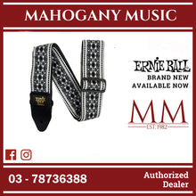 Ernie Ball P05319 Jacquard Guitar Strap, Beatnik Black
