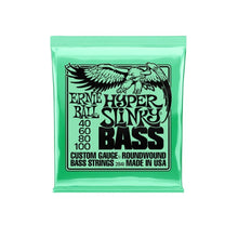 Ernie Ball P02841 Hyper Slinky Bass Nickel Wound Electric Bass Strings, 40-100 Gauge