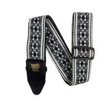 Ernie Ball P05319 Jacquard Guitar Strap, Beatnik Black