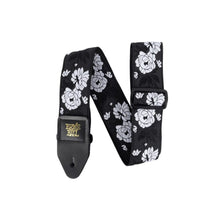 Ernie Ball P05357 Classic Jacquard Guitar Strap, Vanilla Rose