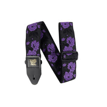 Ernie Ball P05359 Classic Jacquard Guitar Strap, Lavender Rose