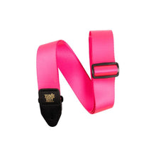 Ernie Ball P05321 Premium Guitar Strap, Neon Pink