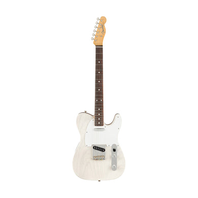 [PREORDER] Fender Jimmy Page Mirror Telecaster Electric Guitar, RW FB, White Blonde