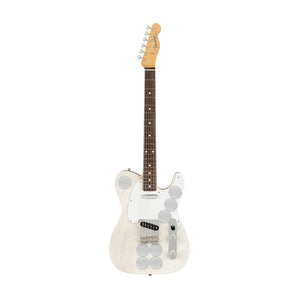 [PREORDER] Fender Jimmy Page Mirror Telecaster Electric Guitar, RW FB, White Blonde