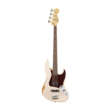 [PREORDER] Fender Flea Jazz Bass Guitar w/Gigbag, Shell Pink, Road Worn