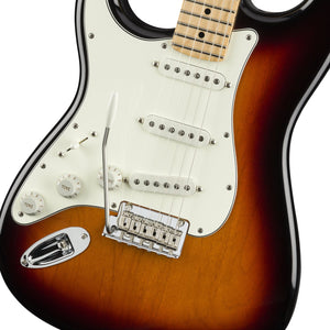 [PREORDER] Fender Player Stratocaster Left-Handed Electric Guitar, Maple FB, 3-Tone Sunburst