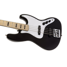 [PREORDER] Fender Artist Geddy Lee Jazz Bass Guitar, Maple Neck, Black, 3-Ply White Pickguard