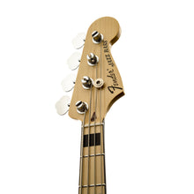 [PREORDER] Fender Artist Geddy Lee Jazz Bass Guitar, Maple Neck, Black, 3-Ply White Pickguard