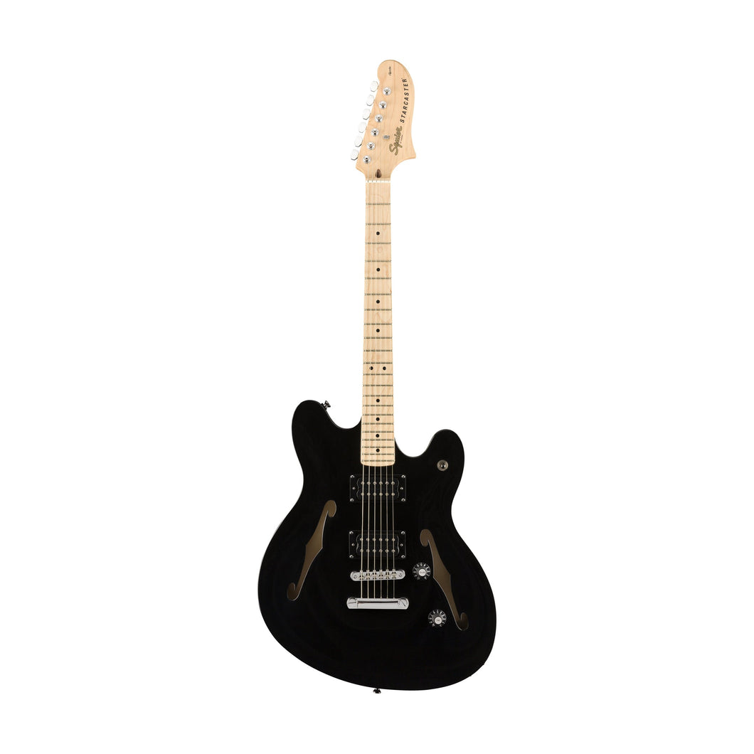 [PREORDER] Squier Affinity Series Starcaster Electric Guitar, Maple FB, Black