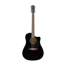 [PREORDER] Fender CD-60SCE Dreadnought Acoustic Guitar, Walnut FB, Black