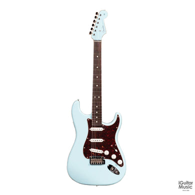 [PREORDER] Fender FSR Collection Hybrid II Stratocaster Electric Guitar, RW FB, Daphne Blue