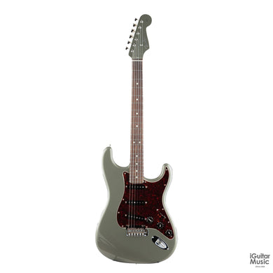 [PREORDER] Fender FSR Collection Hybrid II Stratocaster Electric Guitar, RW FB, Jasper Olive Metallic