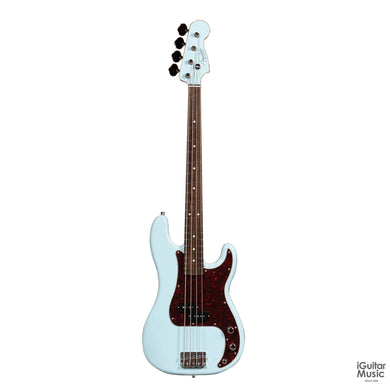 [PREORDER] Fender FSR Collection Hybrid II Jazz Bass Guitar, RW FB, Daphne Blue