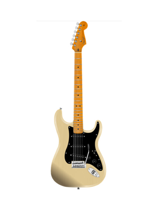[PREORDER] Fender FSR American Professional II Stratocaster V Electric Guitar, Maple FB, Blackguard Blonde