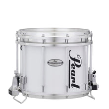 Pearl FFXM1412/A-33 14 Inch x 12 Inch Championship Maple FFX Marching Snare Drum, Pure White