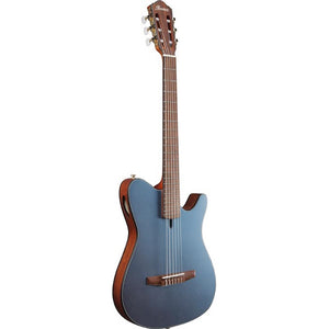 Ibanez FRH10N-IBF FRH Series Acoustic Electric Guitar, Indigo Blue Metallic Flat